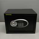 1.2 Cuft Safe Box Fireproof Waterproof for Home, Fire proof Safes with Digital Keypad, Spare Keys and Removable Shelf, Security Fire Safe for Money Firearms Medicine Valuables