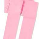 Girls' Convertible Ballet Tights, 50D Ultra Soft Professional Transition Dance Tights for Ballet (Pink)