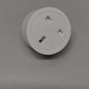 WiFi Smart Plug Outlet Compatible with Alexa,Google Assistant,App and Voice Control,No Required Hub,UK (16A), White