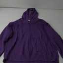 Hanes Women's Hoodie, Ecosmart Fleece Full-zip Hoodie, Zip-up Hooded Sweatshirt (X-Large, Violet Splendor Heather)