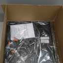 Kondras 2-Light Farmhouse Ceiling Light Fixture, Industrial Square Flush Mount Ceiling Light, Modern Black Metal Hallway Ceiling Lighting Fixture for Kitchen Entryway Living Room Bathroom Porch (1-Pack)