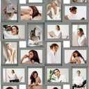 24 Opening Collage Picture Frame - Large Photo Frames for 4x6 Pictures Display for Family Gifts Multiple Photos Frame Set Picture Frames Collage for Wall Hanging
