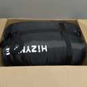 Cold Weather Sleeping Bag 100% Cotton Flannel XXL for Adults Big and Tall,Free Compression Sack (90" x 39" Right Zip, 20F Green)