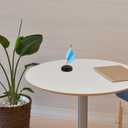 Operitacx Flag Pole Stand Base Indoor Table Top Flag Holder for Office Conference Desk Display Small Plastic Flagpole Base 8 Pack