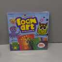 Dan&Darci Foam Sticker Art Craft for Kids - Toddler Arts & Crafts for Ages 3-5 - Boys 4-6 Birthday Gift - DIY Kid Activities Ages 3 4 5 6 Years - 4 Year Old Boy Gifts - Mess Free Craft Activity