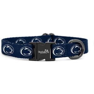 Penn State Nittany Lions Collars and Leashes | Officially Licensed | Fits All Pets! (Small Collar)