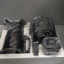 Cold Press Juicer, 5.8" Wide Feed Chute Juice Extractor Machine with 400W, High Juice Yield, Slow Masticating Juicer for Whole Vegetables & Fruits, Dark Grey