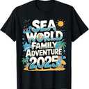 Sea World Dolphin Family Adventure Trip 2025 Spring Break TShirt, Size L
