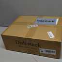 SNTD Dish Drying Rack, Expandable Dish Rack for Kitchen Counter, Stainless Steel Dish Drainer with Drainboard Set and Utensil Holder (Black)