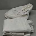 Fanpat 10x20ft Canopy Sidewalls fit 10x20ft Pop Up Tent, Waterproof 99% UV Protection Privacy Enclosure for Outdoor Events and Party, White (4Pcs Sidewalls Only, Frame and Top Not Included)