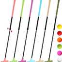 Wettarn Set of 6 Golf Putters for Men and Women Two Way Mini Golf Putter with 6 Golf Balls Kids Putter Bulk for Right or Left Handed Golfers Adjustable Length Golf Clubs Set