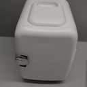 CROWNFUL Mini Fridge, 4 Liter/6 Can Portable Cooler and Warmer Personal Refrigerator for Skin Care, Cosmetics, Beverage, Food,Great for Bedroom, Office, Car, Dorm, ETL Listed (White)