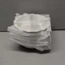 MALACASA Ceramic Mini Pie Pans Set of 6, 6 Inch Pie Plates for Baking with Ruffled Edge, Small Quiche Baking Dish Pans Tart Pans, Individual Pot Pie Plates, Microwave & Oven Safe, Khaki White