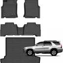 for Toyota 4runner Floor Mats 2003-2009,Car Mats for 4runner All Weather Floor Mats Cargo Liner Accessories Car Mat 2003 2004 2005 2006 2007 2008 2009