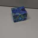 Deck Box for MTG Cards, Trading Commander Deck Case Holds 120+ Sleeved Cards, PU Leather Magnetic Collectible Card Storage Box Fits for TCG Magic Card (Blue)