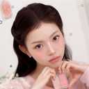 2aN Dual Color Face Blusher, Buildable & Blendable Cheek Color, Powder Blush, Korean Beauty (02 Love, Rosy, 1.5 oz)