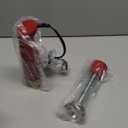 Bonsenkitchen Hand Blender, Immersion Blender with 2 Mixing Speed, Portable Electric Handheld Stick Mixer with Stainless Steel Blades for Soup, Smoothie, Puree, Baby Food, Red