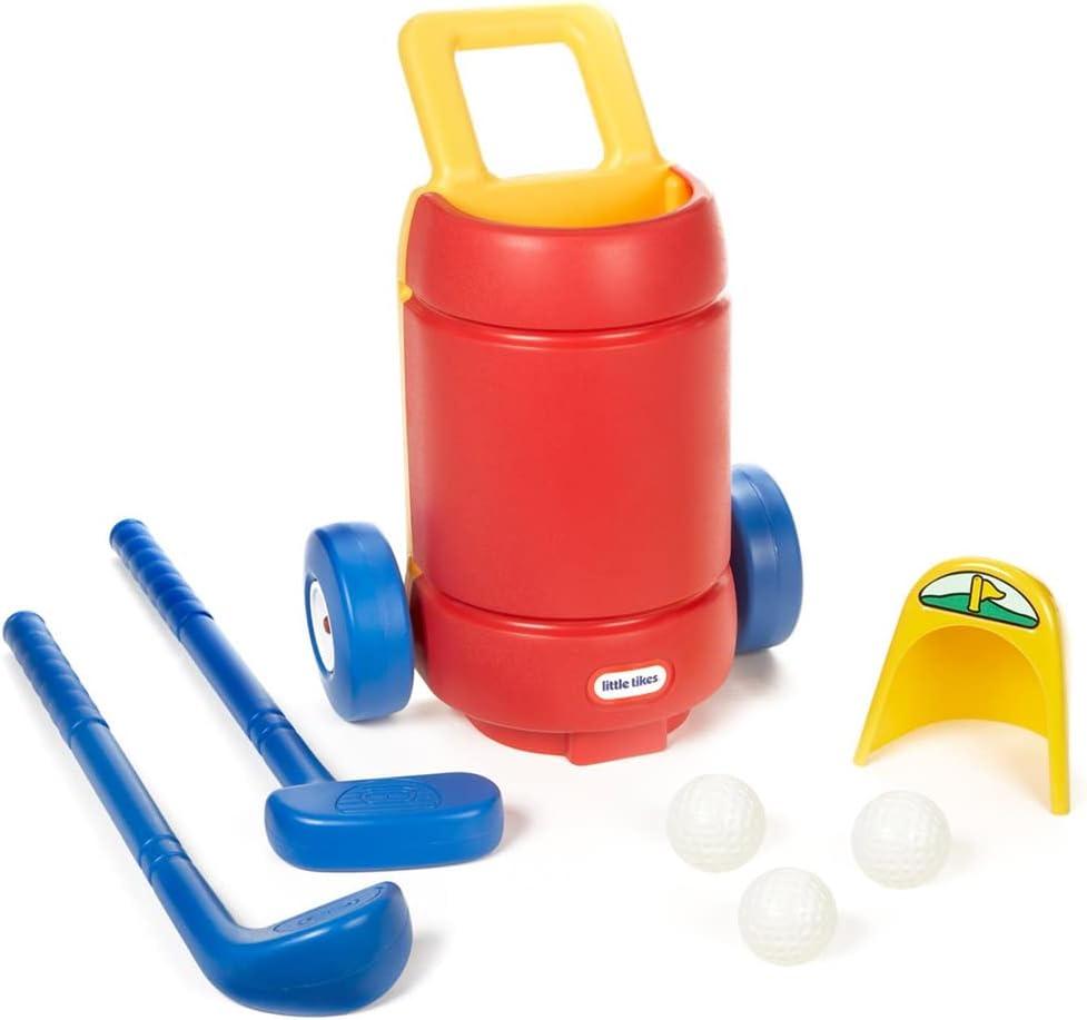 Little Tikes TotSports Easy Hit Golf Set + 3 balls + 2 clubs