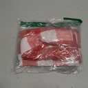 Tatuo Buffalo Plaid Curtains Buffalo Window Valances Farmhouse Design Window Decor Rod Pocket Valances for Kitchen, Bathroom, Living Room, 16 x 56 Inch (Red-White, 2 Pieces)