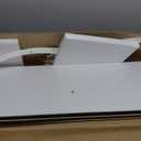 BAYKA Floating Shelves, 48 inch Wall Mounted Rustic Wood Shelves for Bathroom, Bedroom, Living Room, Kitchen, Office, Hanging Shelf for Books/Storage/Decor(White,Set of 2) (C. White - Modern Minimalist Style)