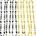 28 Pcs Graduation Party Beads Necklaces Black Gold Graduate Cap Shaped Favor Gifts Supplies Graduation Party Beads Necklaces Decoration Gift