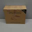 Petgravity Smart Pet Water Fountain - Stainless Steel Bowl, 2025 Upgraded Automatic Water Dispenser for Cats & Small Dogs, Self-Refill Tipping Wastewater Separation, 3.5L/118.4oz