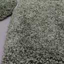 Garland Rug Serendipity Deep Fern Green 3 Piece Set (Toilet Cover, Contour Rug, Bath Rug) Shaggy Nylon Washable Bathroom Rug Set - Soft, Absorbent, and Stylish for Your Bathroom, Deep Fern 