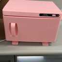 Hot Towel Warmer Cabinet 8L, Facial & Spa Towel Warmer Auto Reheat, Perfect for Estheticians - Pink