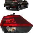 WFLNHB Passenger Side Outer Tail Light Replacement for Nissan Rogue 2017-2019 RH 265506Fl0A