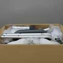 Shower Chair U-Shape Seat (450lb) Heavy Duty - Padded Armrests and Back, Shower Chairs for Elderly and Disabled, Handicap, Shower Chair for Inside Shower, Adjustable Height - Blue