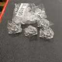 ZeeDix Silver Reindeer Christmas Napkin Rings Set of 12, Napkin Holder Ring for Christmas Dinner Table Decor Cloth Napkins, Wedding Receptions, Holiday Party, Banquet and Home Kitchen