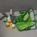 Toddler Golf Clubs Set - Kids Retractable Indoor Outdoor Game Play Toys for 3 4 5 6 7 8 Years Old Boys Girls - Realistic Yard Toy Kit with Adjustable Golf Club Putting Mat Cornhole Board Scoreboard