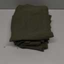 PurpleEssences Set of 12 Hemstitch Cloth Dinner Napkins 100% Cotton - Soft Durable Washable - Ideal for Wedding Spring Easter Summer - Perfect Everyday Use Table Linen 18x18 - Olive Green