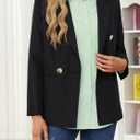 OMSJ Womens Striped Button Down Shirts Casual Long Sleeve Stylish Collared Office Work Blouses Tops (XL)