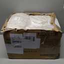 Hobestluk Single Sofa Foam Couch Sofa for Small Spaces Comfy Sofas with Removable Cover Furry Couch with Pillows for Living Room, Bedroom, Apartment, Office (White, Standard)