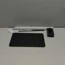 Tablet Floor Stand with Double Weight Base 360-degree Rotatable Metal Tablet Holder with Flexible Gooseneck Holder Long Arm for iPad Mini Air Pro, All Cell Phones iPhone & Tablets (4.5-12.9-inch)