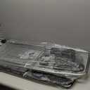 Wellmax 2-Pack Shopping Utility Cart with Stair Climber, Collapsible Folding Cart for Grocery, X-Large and Large (Black and Silver)