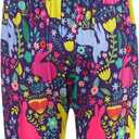 Vieille Baby Toddler Girl Cute Strap Jumpsuit One-piece Romper with Pockets 1-8 Years (Purple)