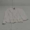 PRETTYGARDEN Fall Fashion 2025 Long Sleeve Shirts for Women Ribbed Knit V Neck Dressy Casual Lightweight Sweaters Tunic Tops (Small, White)