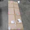 DUMOS Arched Full Length Mirror with Stand 64"x21" Floor Standing Aluminum Frame for Bedroom Body Hanging Leaning Modern Simple Home Decor Shatter-proorf Nano Glass Wall Living Room Cloakroom Black