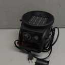 Space Heaters for Indoor Use, 1500W PTC Electric Heaters with Thermostat, Small Portable Heater with 90Adjustable Angle, Fast Safety Heat, Overheat Protection, Small Heater for Indoor/Outdoor Use