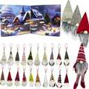 2025 Christmas Countdown Calendar, 24 Dwarf Decoration Blind Box Countdown Calendar, Christmas Vacation Home Decoration, Christmas Decoration Dwarf Dolls
