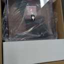 Record Player with Speaker, Vinyl Record Turntable with Magnetic Cartridge for Home Decoration and Entertainment, Vinyl Record Player Suitable for Christmas or Birthday Gift (H2410-Rosewood)