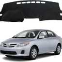 Dash Cover for Toyota Corolla 2007 2008 2009 2010 2012 2013, Dashboard Cover mat Custom fit for Toyota Corolla 2007-2013,Protective Dashboard Accessory (Gray)