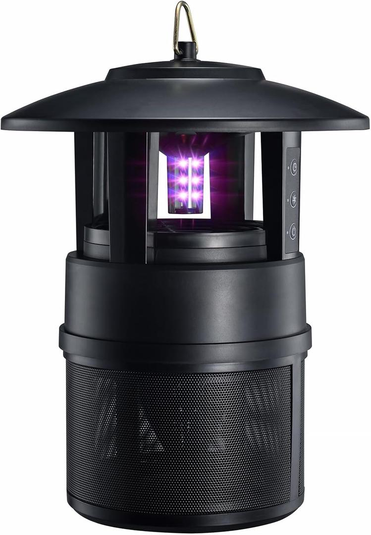 Mosquito Trap Indoor Outdoor, Fly Traps and Mosquito Zapper with Light, Fan, Sleep and Timer Modes, Bug Zappers