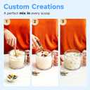 Ice Cream Maker & 10-in-1 Frozen Treat Maker, 20 oz 1 Pint, Mix-In + Re-Spin for Creamy Texture, Gelato, Sorbet, Slushie, Frozen Yogurt & Smoothie Bowls Machine for Homemade, Recipe Guide