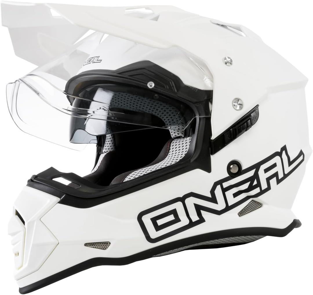 O'Neal 0817-515 Unisex-Adult Full-face Style Sierra II Helmet Flat White XL (61/ 62cm) 