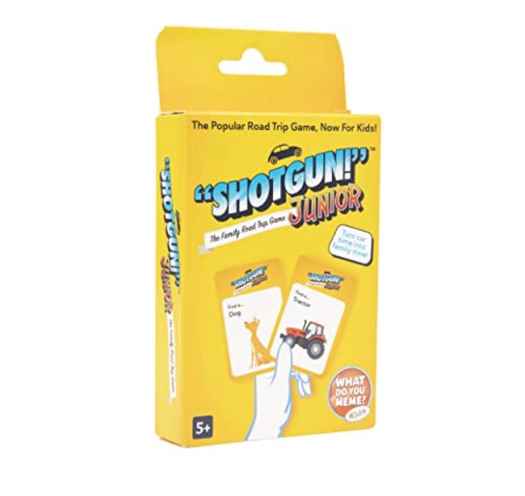 WHAT DO YOU MEME? Shotgun Junior - The Family Road Trip Game for Kids