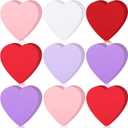 Kisston 360 Pcs Heart Cutouts Paper 3.9 Inch Valentine Cut Outs Bulletin Board Decorations Pink Red Heart Shaped Die Cuts for DIY Classroom Love and Peace School Craft Projects(Stylish Colors)