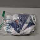 FRAMICS Christmas Tablecloth 60120 Inch, Winter Snowflake Trees Table Cover, Blue Rectangle, Waterproof Washable for Party Kitchen Dining Room